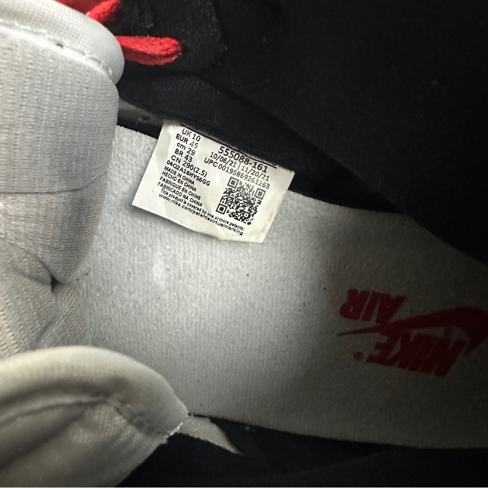 Air Jordan 1 Retro High OG Heritage Size 11 - Picture 7 of 10